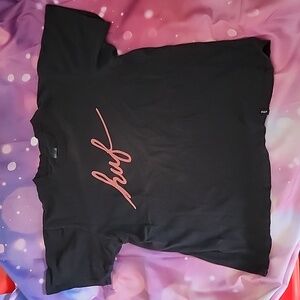 Mens Vintage Huf size lg black tee 100% cotton